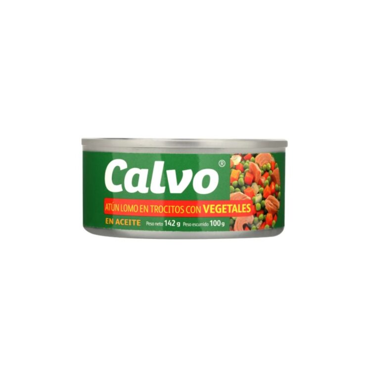 Atún con Vegetales – Calvo | Sin Gluten