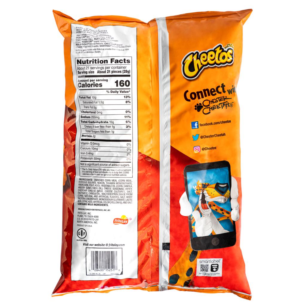 Cheetos Crunchy sabor a queso (sin gluten) - Imagen 2