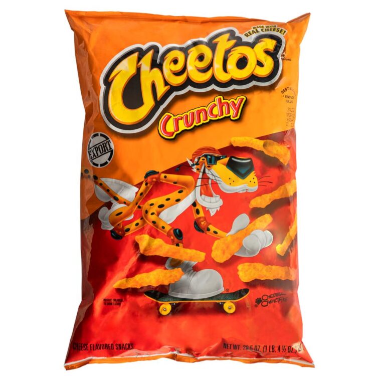 Cheetos Crunchy sabor a queso (sin gluten)