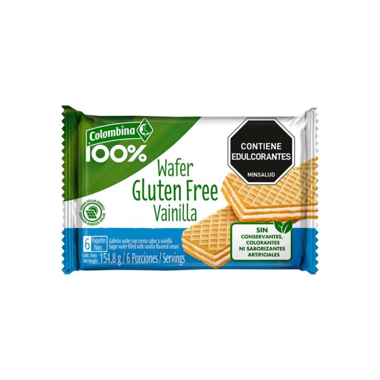 Galletas Colombina de Vainilla| Sin Gluten 6 unidades